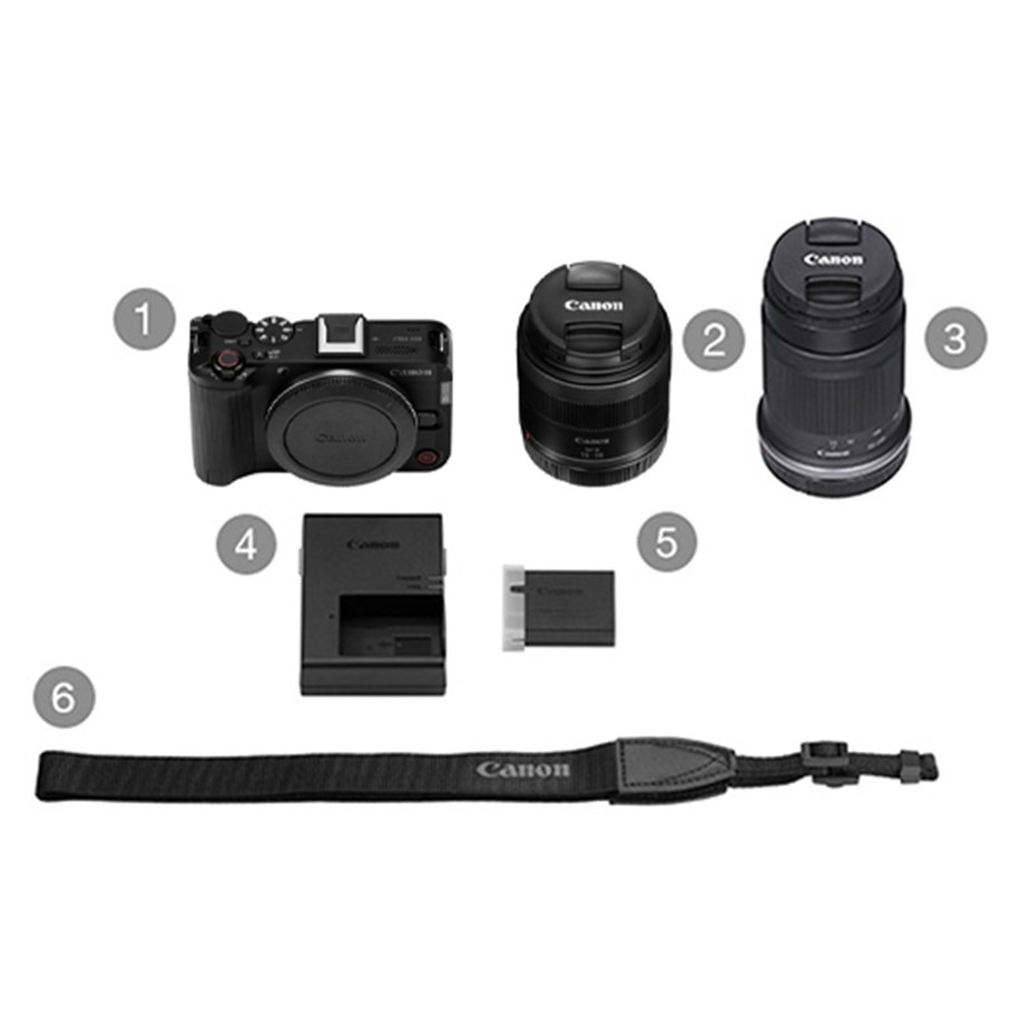 Canon】 キヤノン ミラーレス カメラ EOS R50V ダブルズームキット