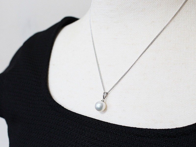 パール ペンダント PT900 アコヤ 真珠 パール ペンダント 8.5mm Pt900 (25197-85) 真珠