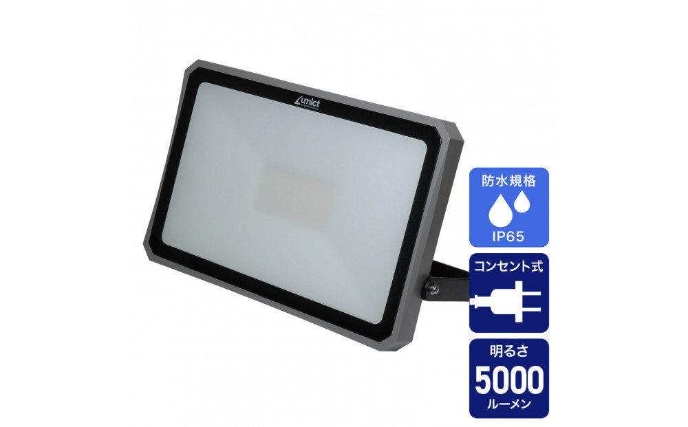 AC式投光器 5000LM LFL-1005 272183_AZ273（大阪府大東市） | ふるさと