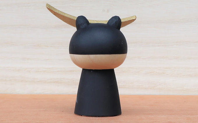 うらにわあとりえ】まさむにゃんこけし 1体 ねこ 猫 ネコ 有名武将