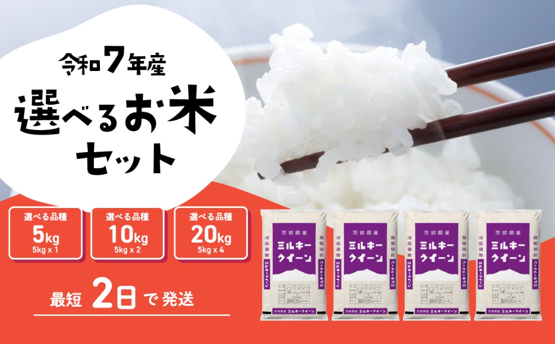 米 5kg 10kg 20kg【期間限定】ミルキークイーン スピード発送 6月 7月