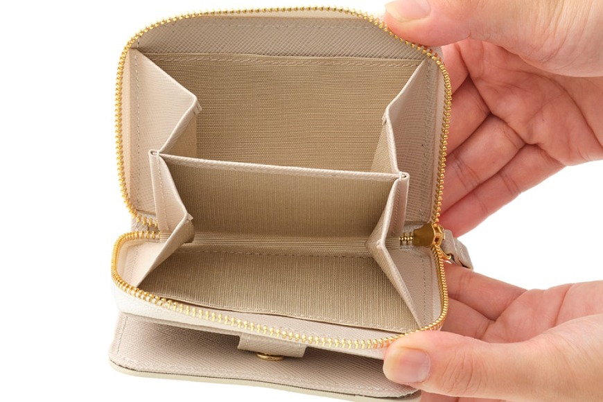 SOMES 二つ折り財布 （アイボリー）PT-75 [ソメスサドル 北海道 砂川市