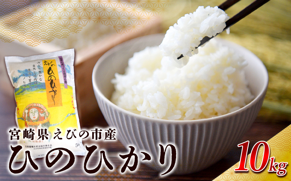 令和7年産】米 えびの産 ひのひかり 10kg 米 お米 精米 白米 ご飯