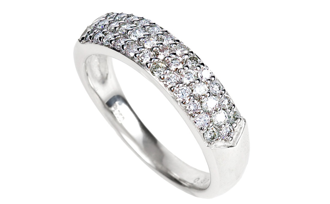 0.50CT PT950 ハードプラチナ ダイヤ リング R3781DI-P2【サイズ：8号