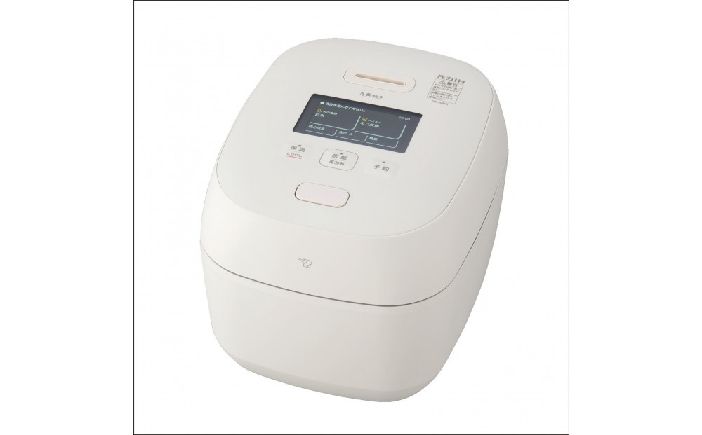 象印 炎舞炊き 最高峰モデル　1升炊き　圧力IH炊飯ジャー　NX-AA18-WZ　白 炎舞炊き 炊飯器 NX-AA18 圧力IH炊飯ジャー 圧力IH炊飯器 1升炊き 炊飯器・餅つき機