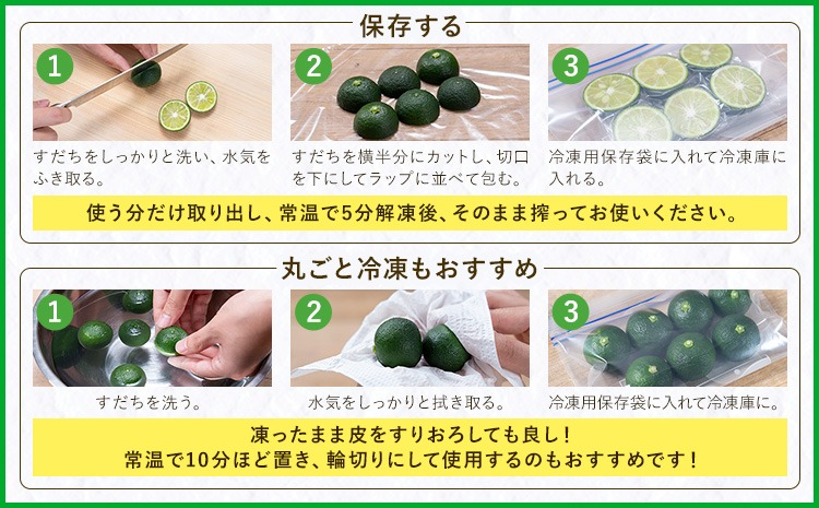 先行予約 ＞ 生産量日本一 徳島県産 ハウスすだち 1kg《2026年6月中旬