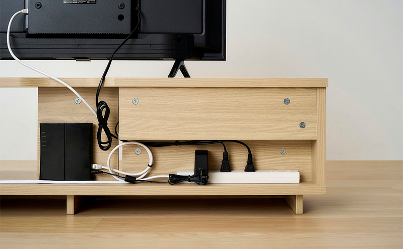 テレビ台 ローボード 幅120 TV台 OTS-120SR ナチュラル アイリス