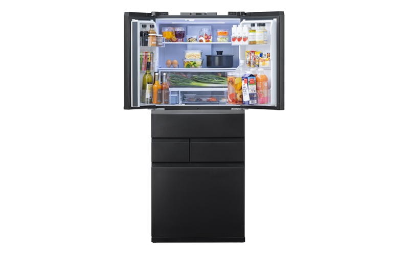 冷凍冷蔵庫 439L IRSN-HF44A-B ブラック 冷蔵庫 アイリスオーヤマ 400l