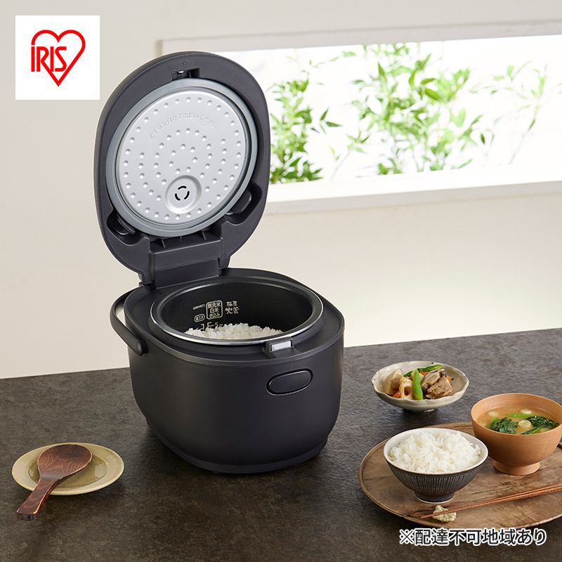炊飯器 ジャー炊飯器 マイコン 5.5合 RC-MDA50-B ブラック アイリス