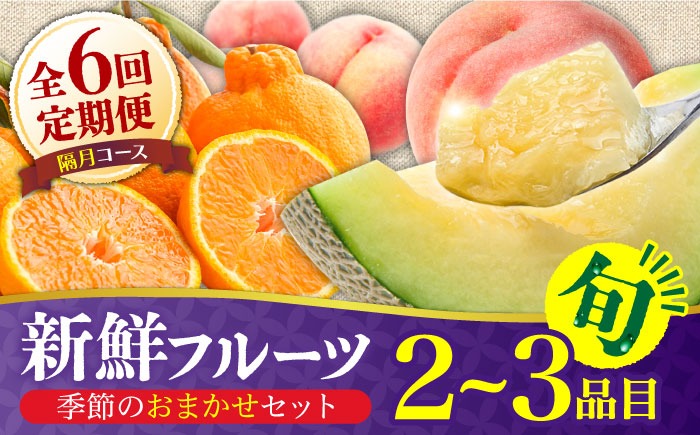 6回定期便 隔月】フルーツ定期便 旬の果物 詰め合わせ 季節の