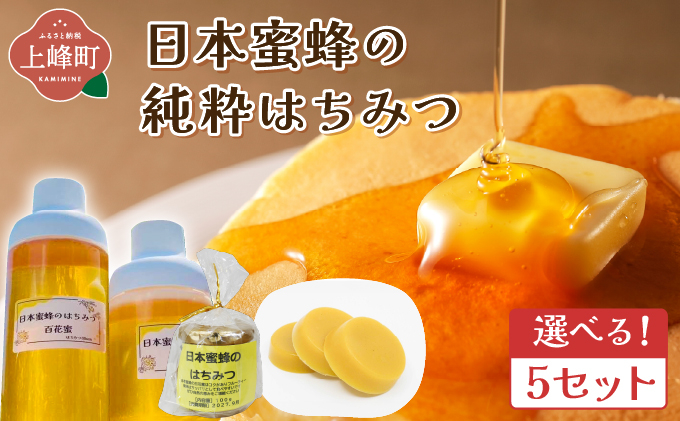 内容量が選べる】日本蜜蜂の純粋はちみつ 200g～600g または 日本蜜蜂