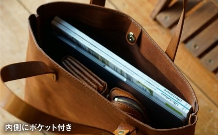 経年変化を楽しむ本革製品】A4 トートバッグ・キャメル 糸島市 / BLESS