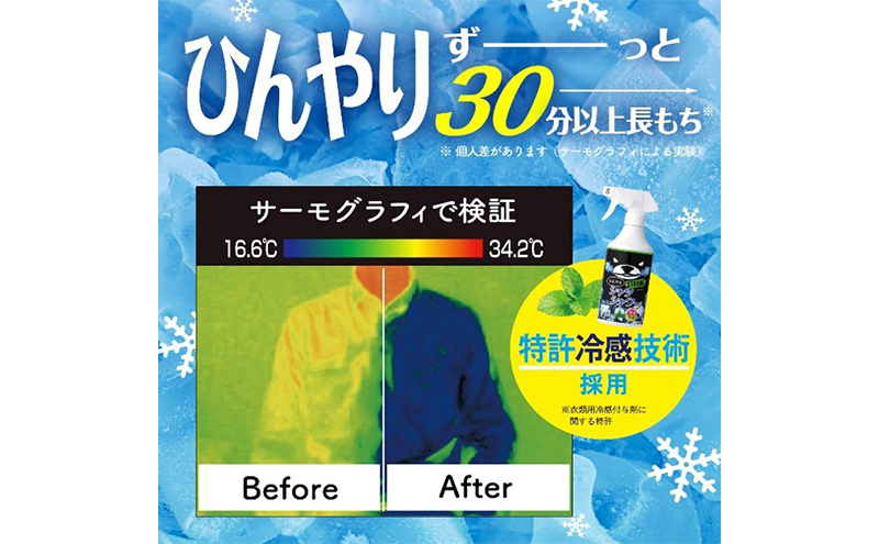 ひんやりシャツシャワー＆ひんやりシャツシャワーストロング 2本セット
