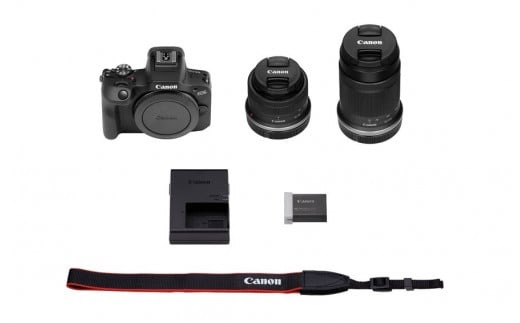 Canon】 キヤノン ミラーレス カメラ EOS R100 ダブルズームキット 18