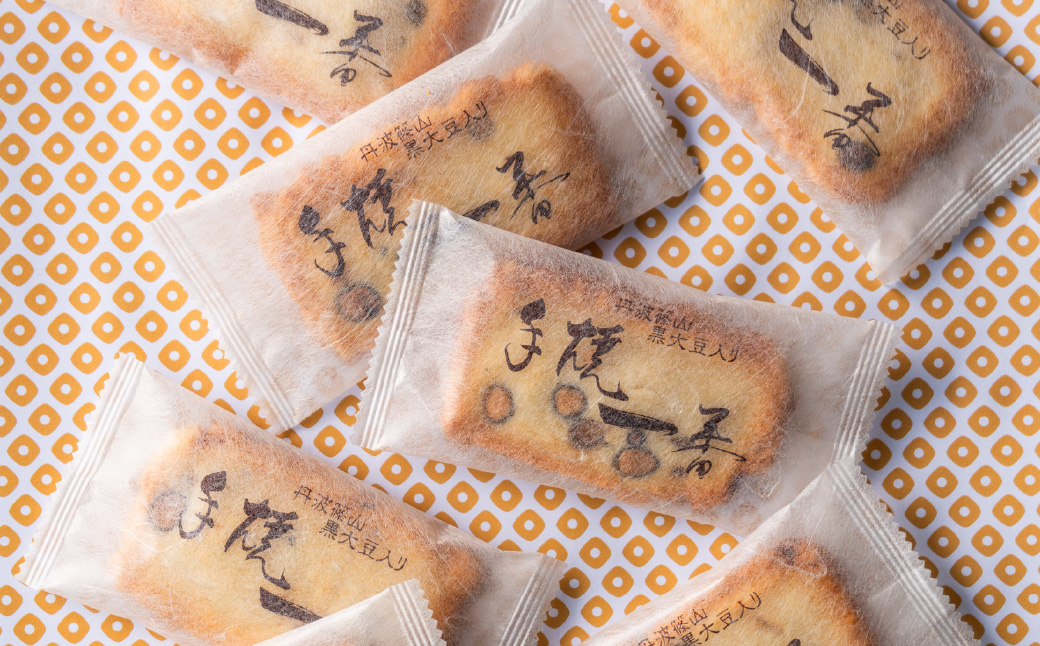 おかき 西田製菓 丹波篠山黒大豆おかき /おかき 大サイズ 38枚入り